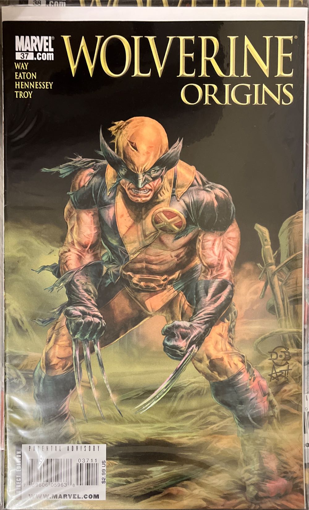 Wolverine Origins - Marvel Comics (37 - Aug 2009) comic book collectible [Barcode 75960605963803711] - Main Image 2