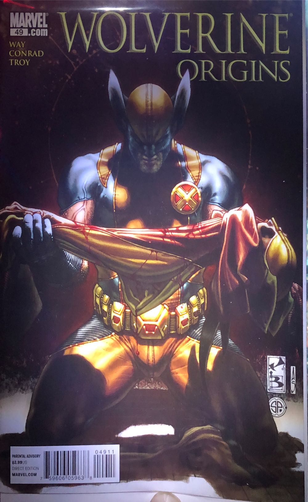 Wolverine Origins - Marvel (49 - Aug 2010) comic book collectible [Barcode 75960605963804911] - Main Image 3