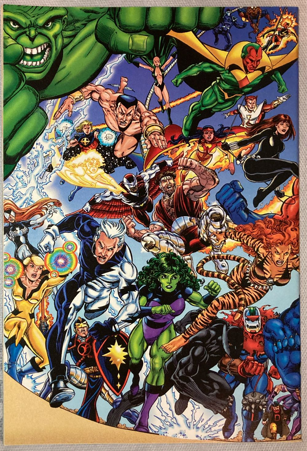 Avengers vol. 3 - Marvel (1 - Feb 1998) comic book collectible [Barcode 759606044580] - Main Image 3