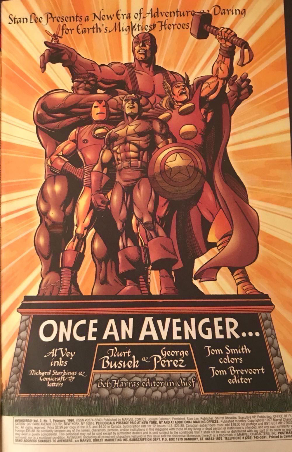 Avengers, The Vol. 3 - Marvel Comics (4 - May 1998) comic book collectible [Barcode 759606044580] - Main Image 4