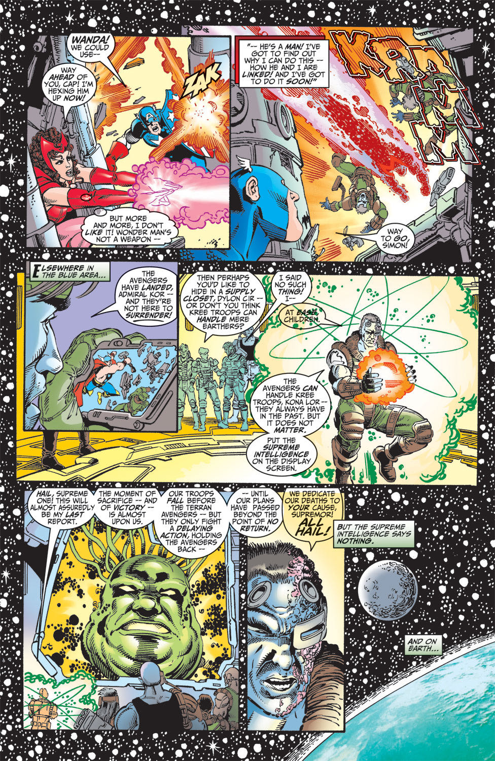 The Avengers - Marvel Comics (7 - Aug 1998) comic book collectible [Barcode 759606044580] - Main Image 3