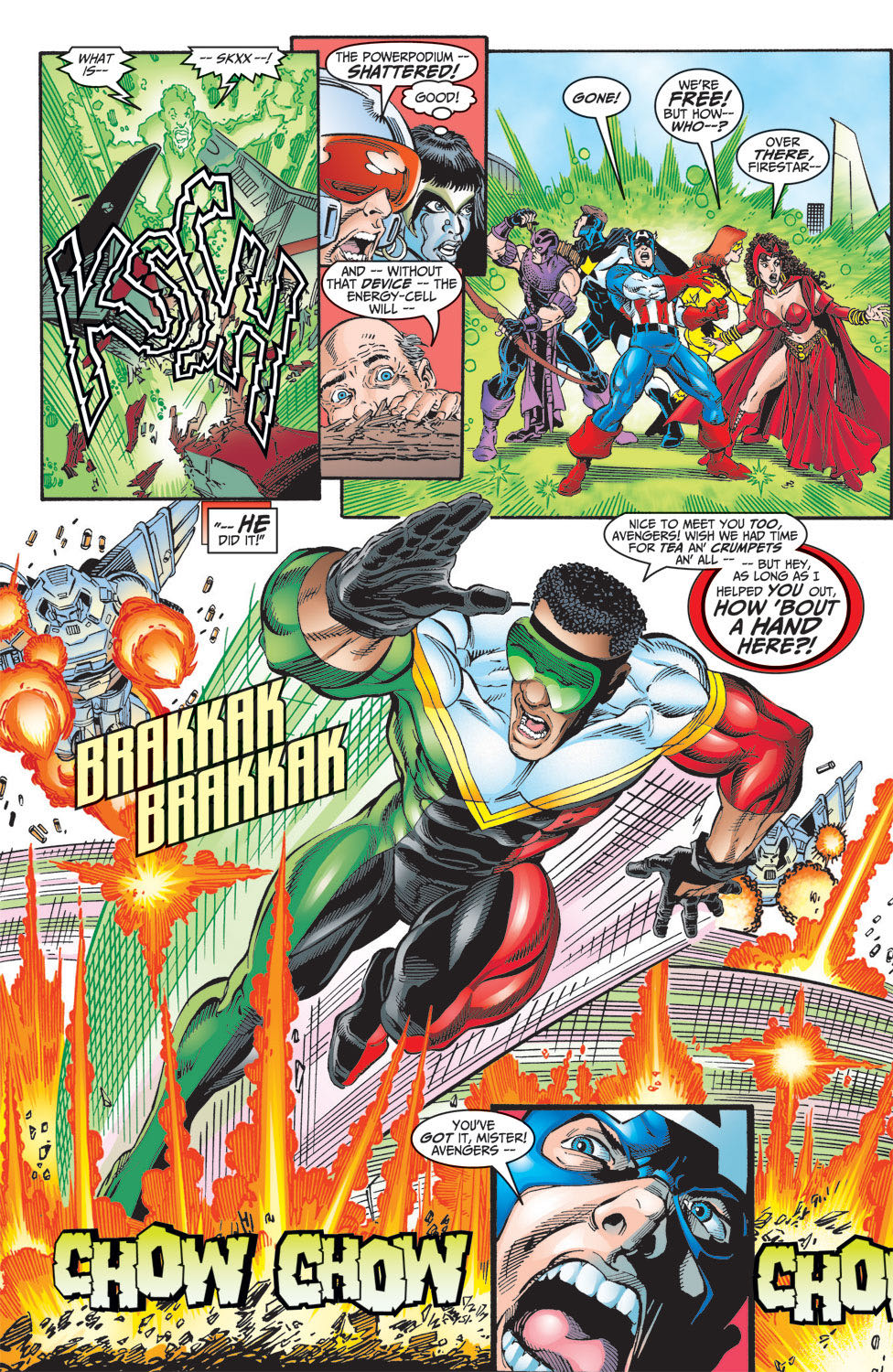 The Avengers - Marvel Comics (8 - Sep 1998) comic book collectible [Barcode 759606044580] - Main Image 4