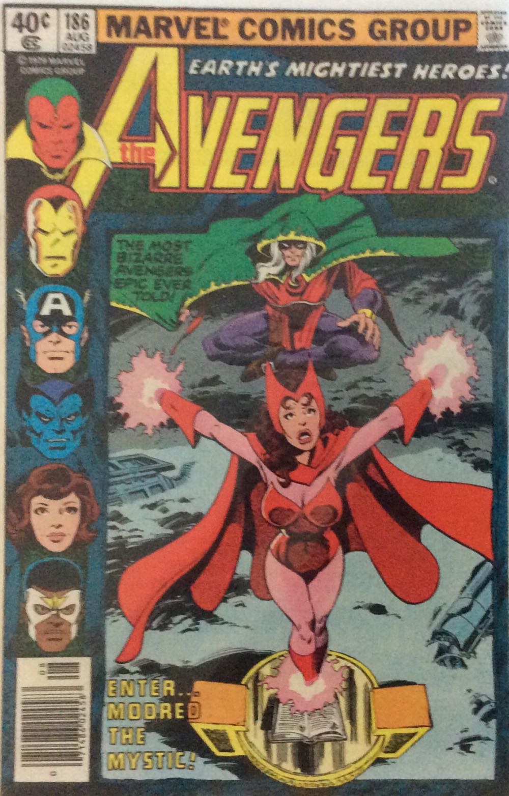 Avengers, The - Marvel Comics Group (186 - Aug 1979) comic book collectible - Main Image 2