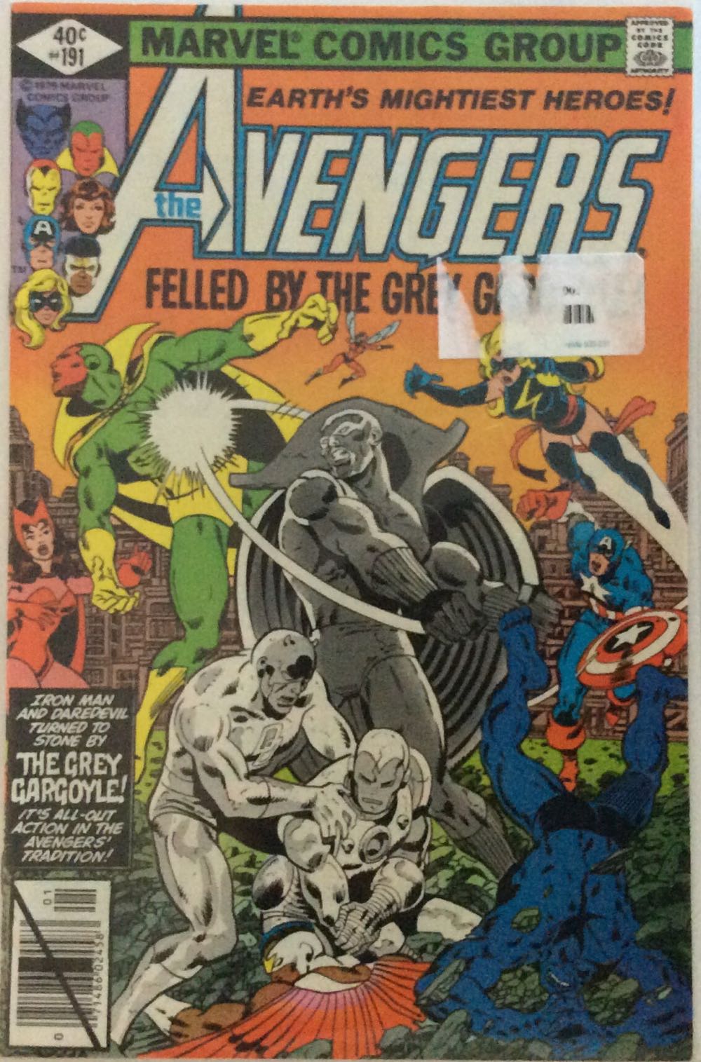 Avengers, The - Marvel Comcs (191 - Jan 1980) comic book collectible - Main Image 2