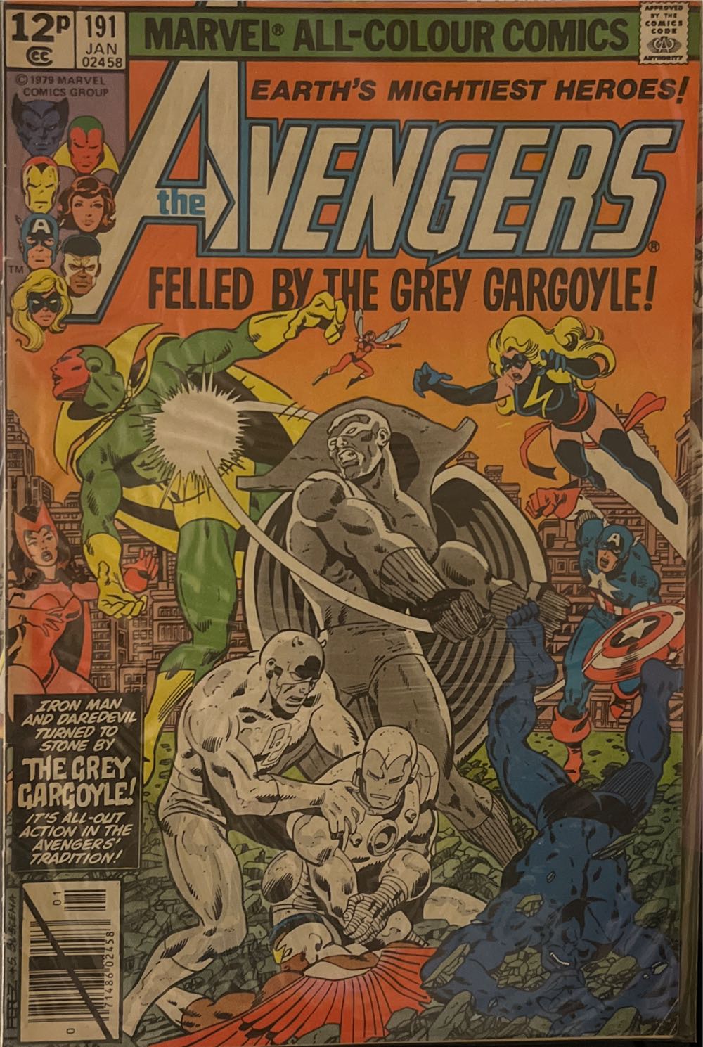 Avengers, The - Marvel Comcs (191 - Jan 1980) comic book collectible - Main Image 4