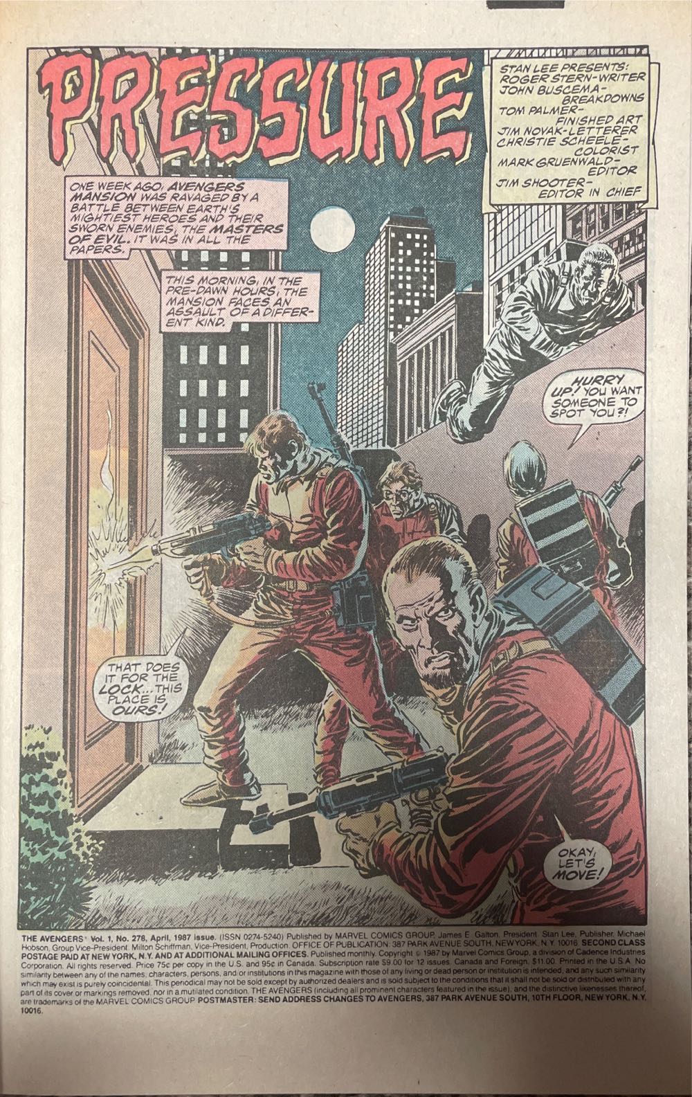 Avengers, The - Marvel (278 - Sep 2000) comic book collectible [Barcode 071486024583] - Main Image 2