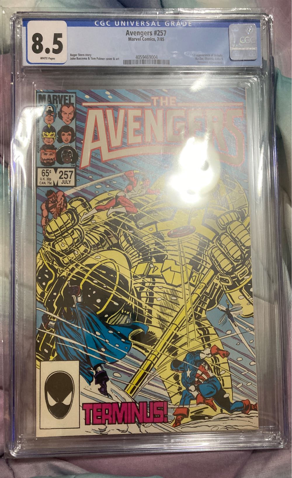 The Avengers - Marvel Comics (257 - Jul 1985) comic book collectible [Barcode 759606070800] - Main Image 2