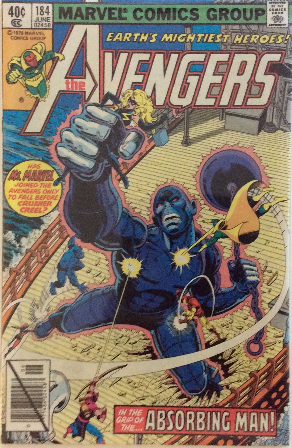 Avengers - Marvel Comics Group (184 - Jun 1979) comic book collectible - Main Image 2
