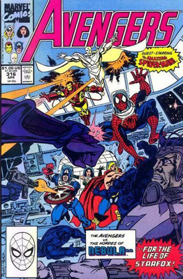 The Avengers (1963) - Marvel Comcs (316 - Apr 1990) comic book collectible [Barcode 759606070152] - Main Image 1