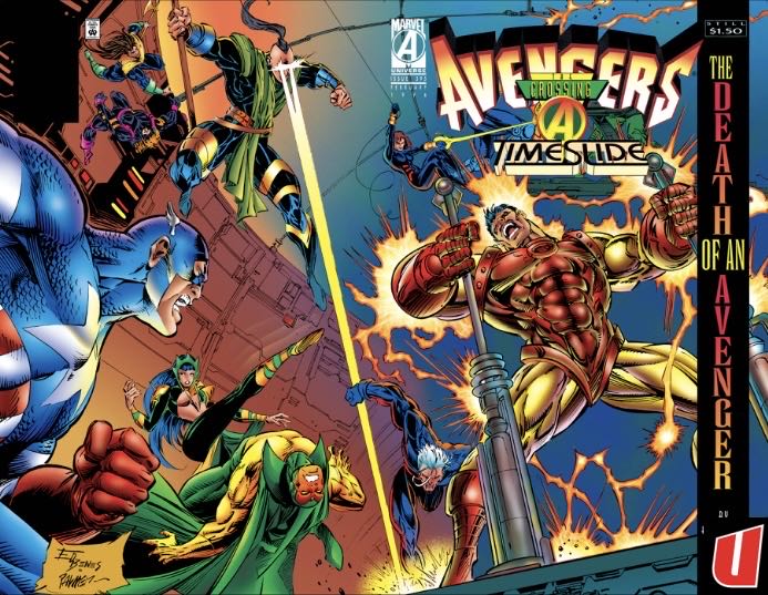 Avengers #395 - Marvel (395 - Feb 1996) comic book collectible [Barcode 759606070152] - Main Image 3