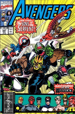 Avengers #341 - Marvel Comcs (341 - Nov 1991) comic book collectible [Barcode 759606070152] - Main Image 1