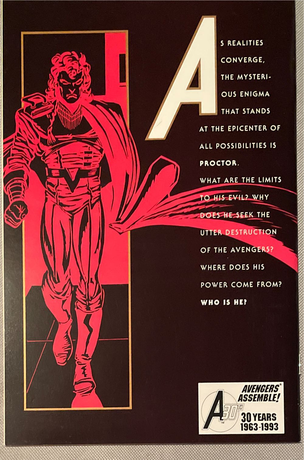 The Avengers (1963) - Marvel (360 - Mar 1993) comic book collectible [Barcode 759606070152] - Main Image 2