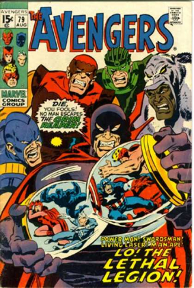 Avengers - Marvel (79 - Aug 1970) comic book collectible [Barcode 759606070152] - Main Image 1