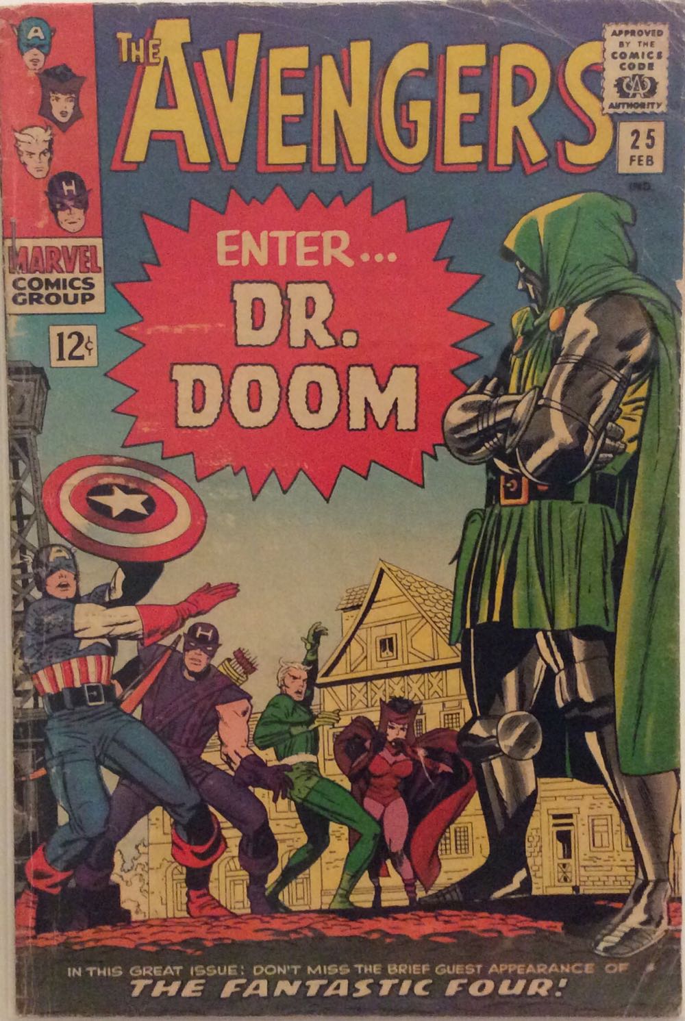 Avengers, The - Marvel (25 - Feb 1966) comic book collectible [Barcode 759606070152] - Main Image 2