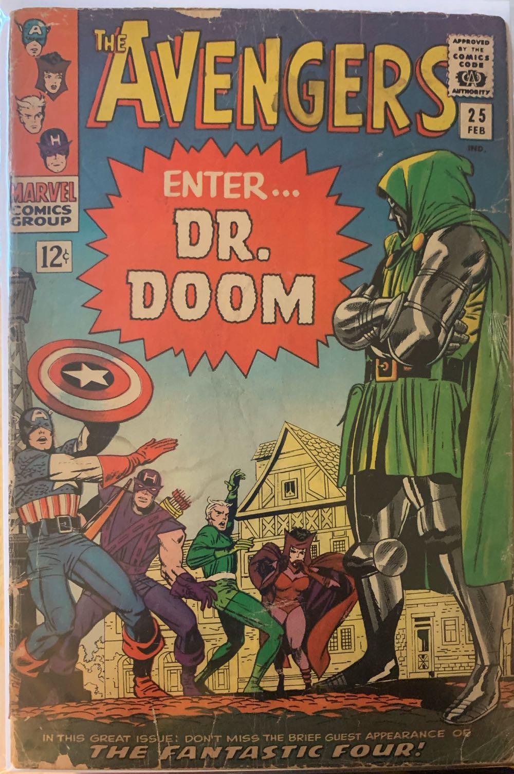 Avengers, The - Marvel (25 - Feb 1966) comic book collectible [Barcode 759606070152] - Main Image 4