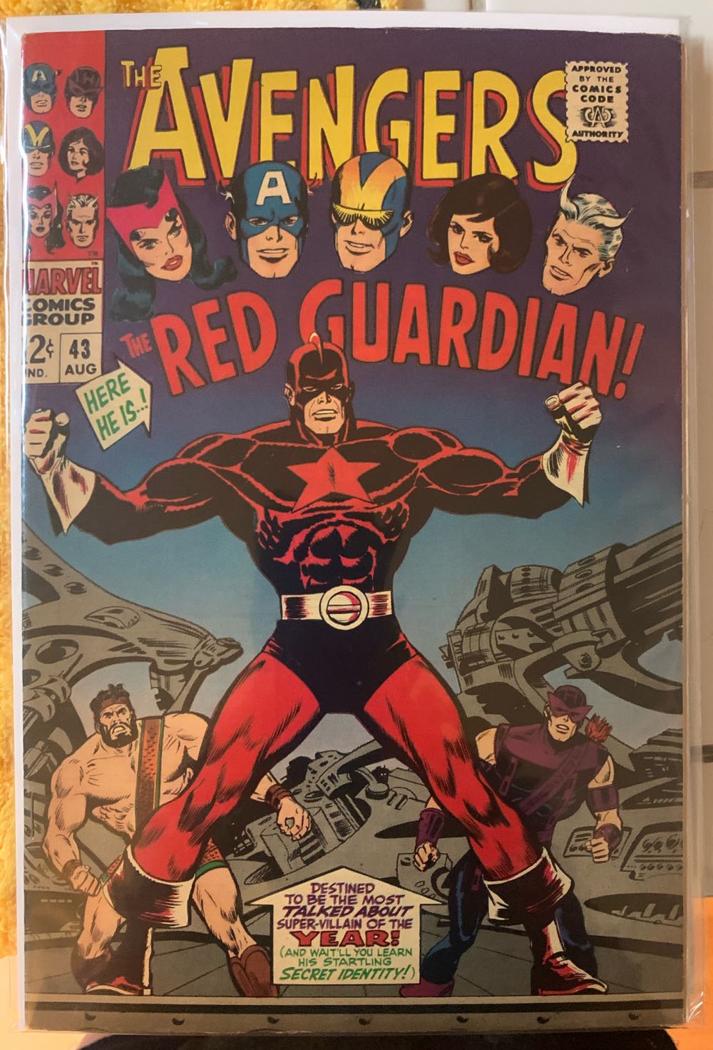 The Avengers - Marvel Comics (43 - Aug 1967) comic book collectible [Barcode 759606070152] - Main Image 2