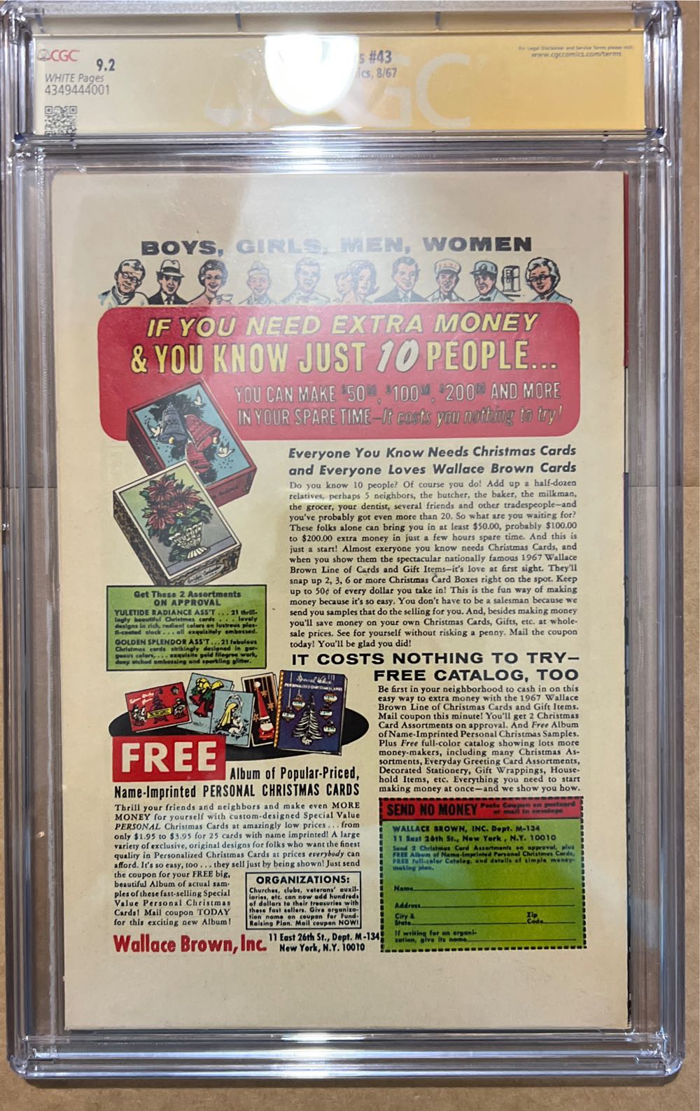 The Avengers - Marvel Comics (43 - Aug 1967) comic book collectible [Barcode 759606070152] - Main Image 4