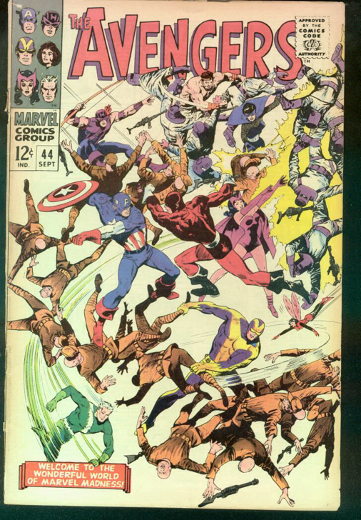 Avengers- The - Marvel Comics (44 - 09/1967) comic book collectible [Barcode 071486024583] - Main Image 1