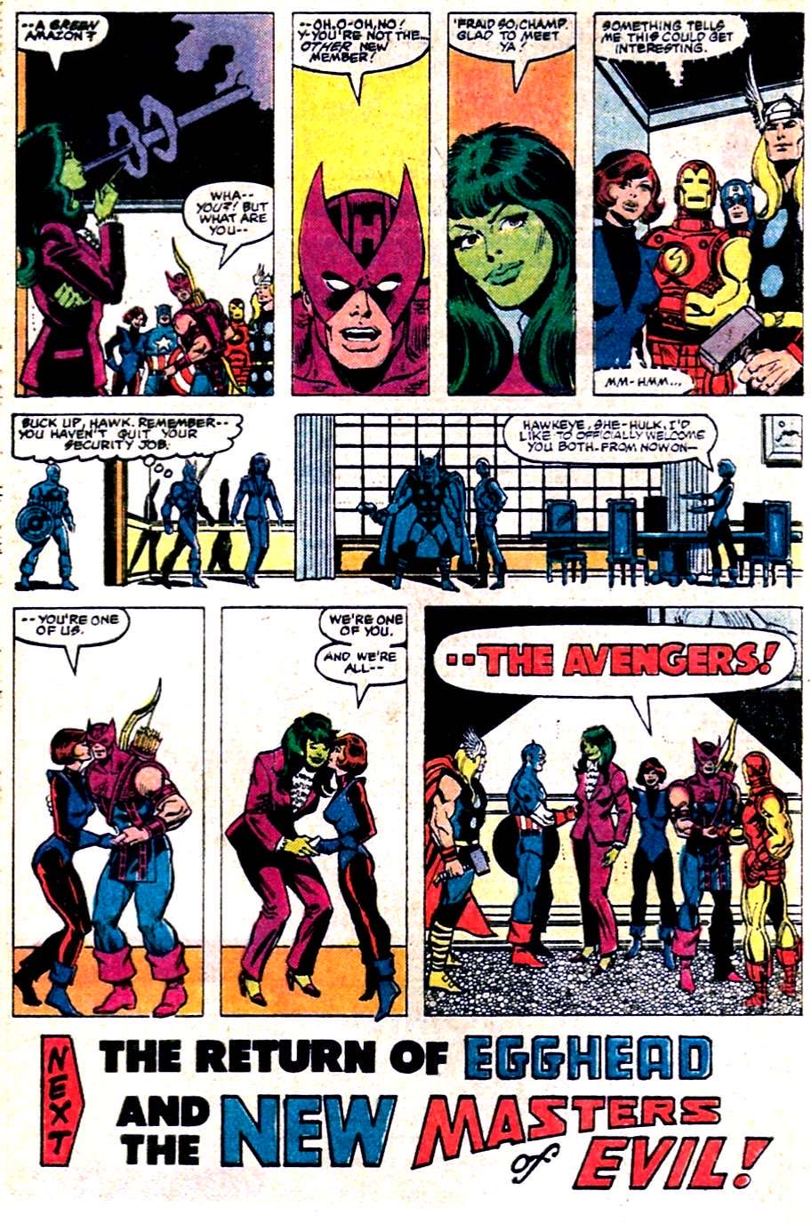Avengers- The - Marvel Comics (221 - Jul 1982) comic book collectible [Barcode 759606070152] - Main Image 3