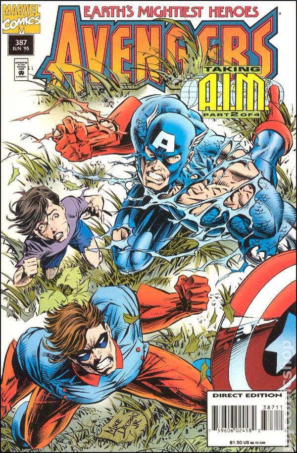 The Avengers - Marvel Comics (387 - Jun 1995) comic book collectible [Barcode 759606070152] - Main Image 1