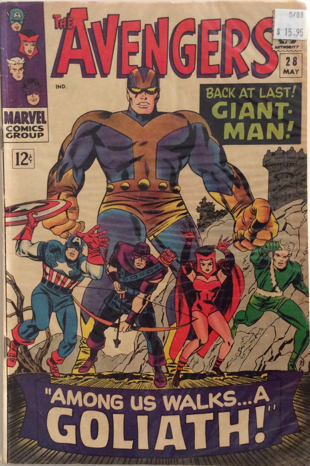 The Avengers - Marvel (28 - May 1966) comic book collectible - Main Image 2