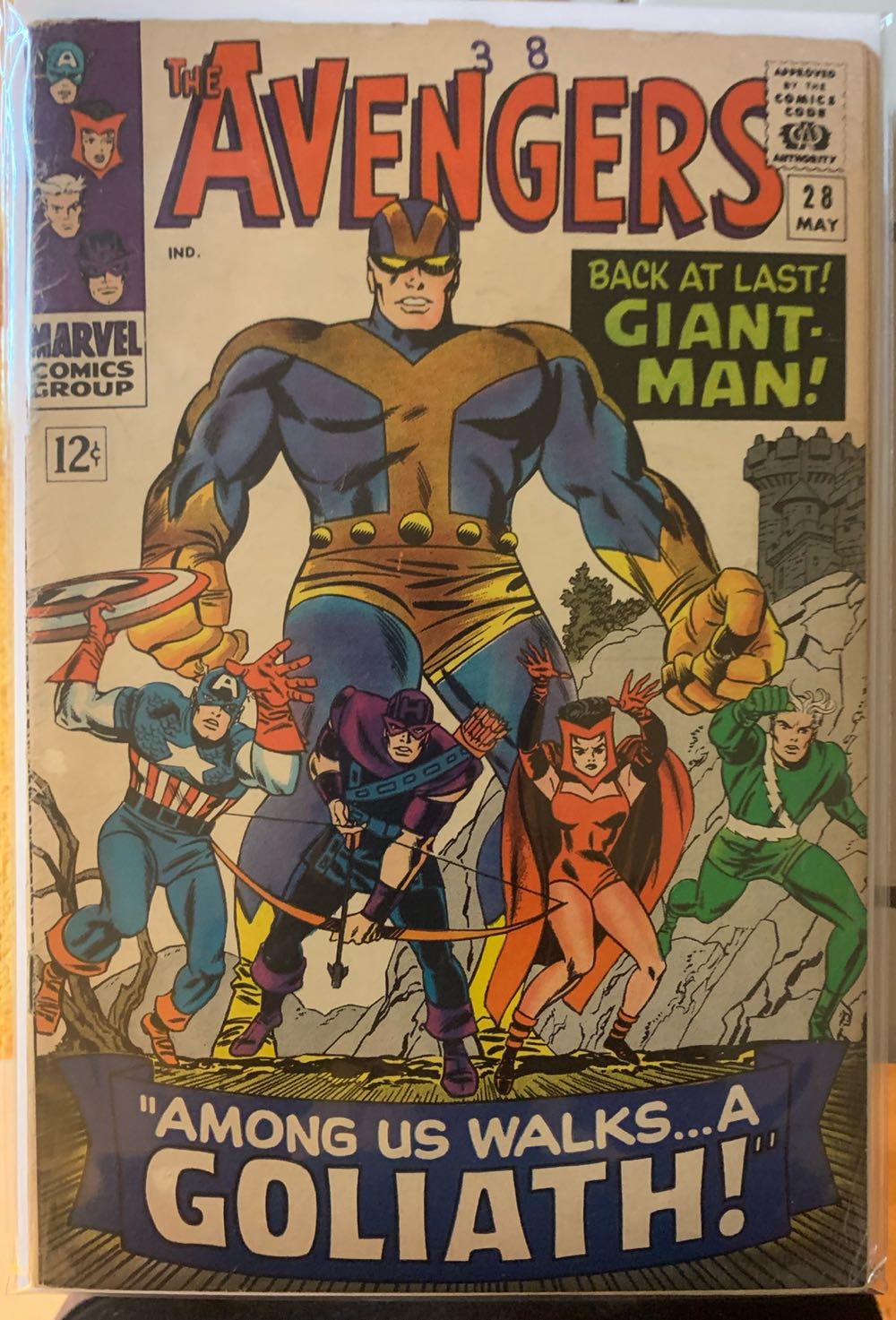 The Avengers - Marvel (28 - May 1966) comic book collectible - Main Image 4