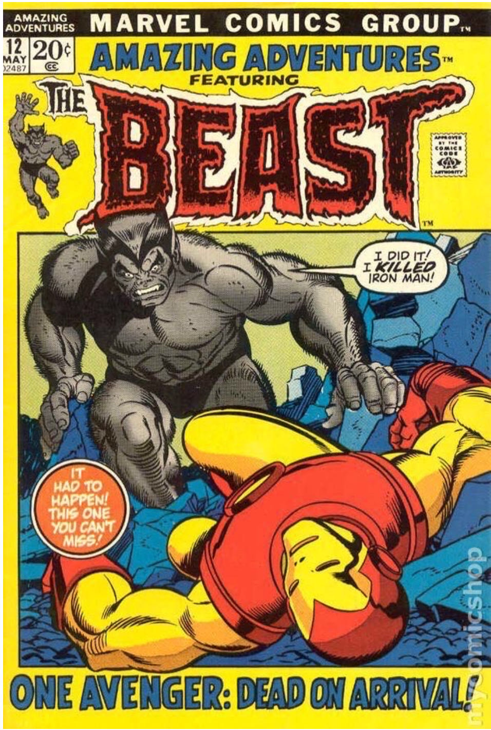 The Avengers - Marvel Comics (136 - Jun 1975) comic book collectible [Barcode 071486024583] - Main Image 3