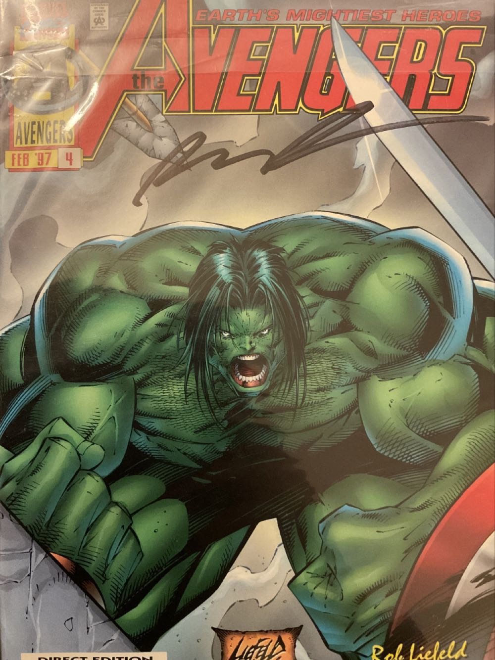 The Avengers (Vol.2) - Marvel (4 - Feb 1997) comic book collectible [Barcode 074470024583] - Main Image 2