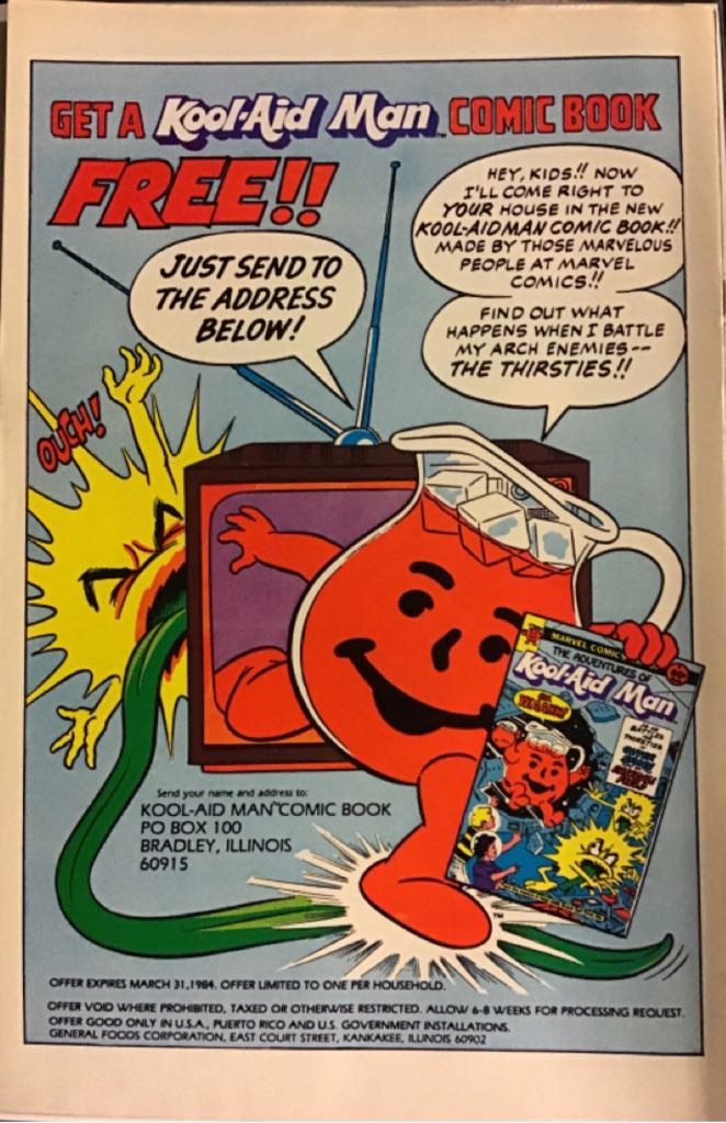 The Avengers - Marvel (233 - Jul 1983) comic book collectible [Barcode 000000000] - Main Image 2