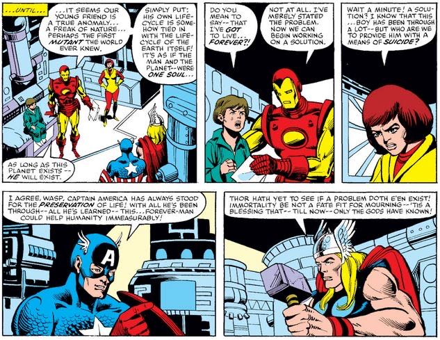 The Avengers - Marvel Comics (218 - Apr 1982) comic book collectible [Barcode 000000000] - Main Image 4