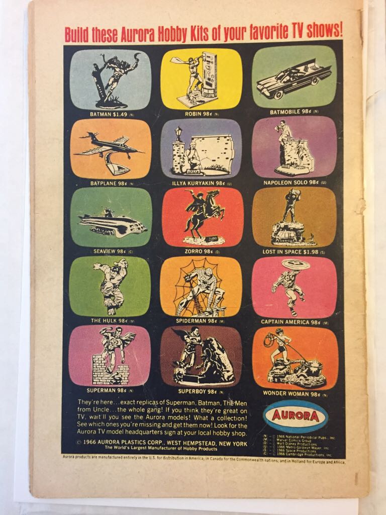 The Avengers, Vol. 1 - Marvel Comics (38 - 03/1967) comic book collectible - Main Image 2