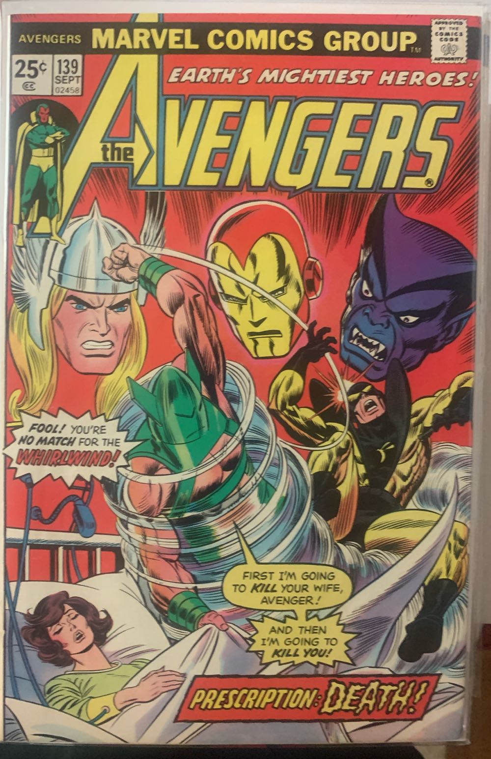 The Avengers - Marvel Comics (139 - 09/1975) comic book collectible - Main Image 3