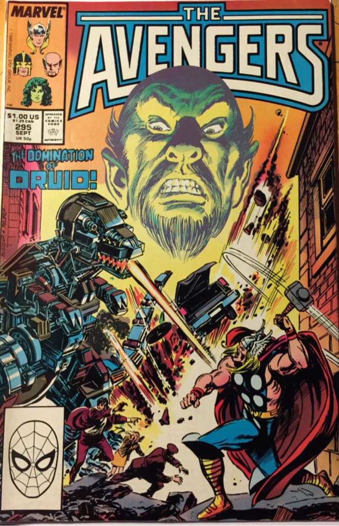 The Avengers - Marvel (295 - Sep 1988) comic book collectible - Main Image 1