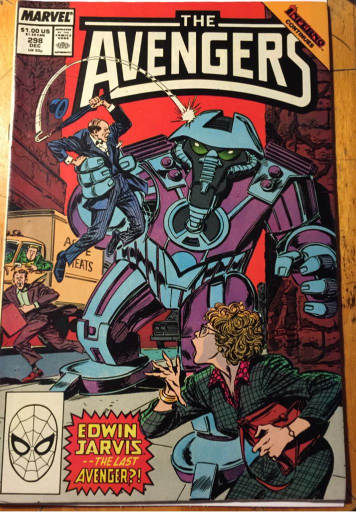 The Avengers - Marvel Comics (298 - Dec 1988) comic book collectible - Main Image 1