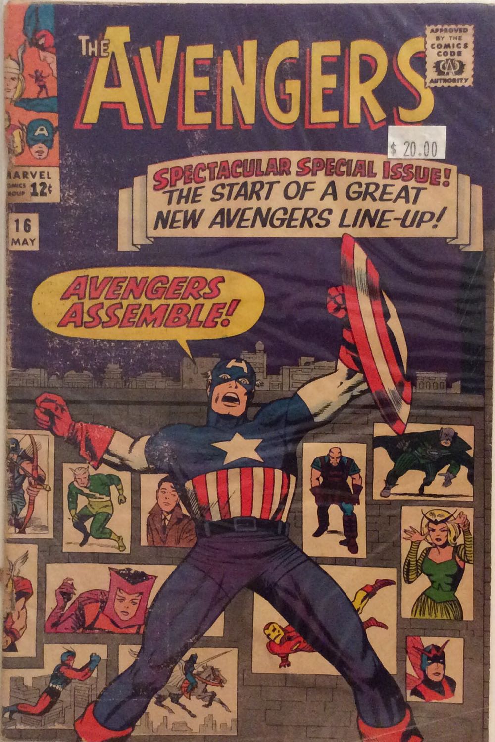The Avengers - Marvel Comics (16 - May 1965) comic book collectible - Main Image 2