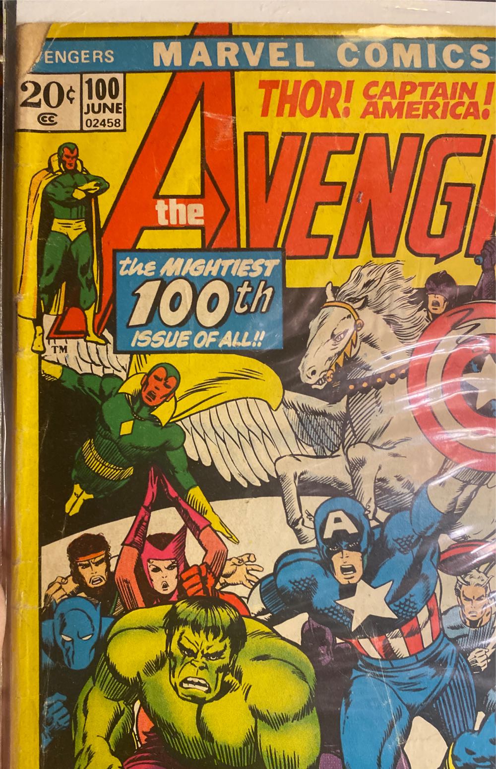 Avengers, The - Marvel Comics Group (100 - Mar 1972) comic book collectible [Barcode 759606024582] - Main Image 3