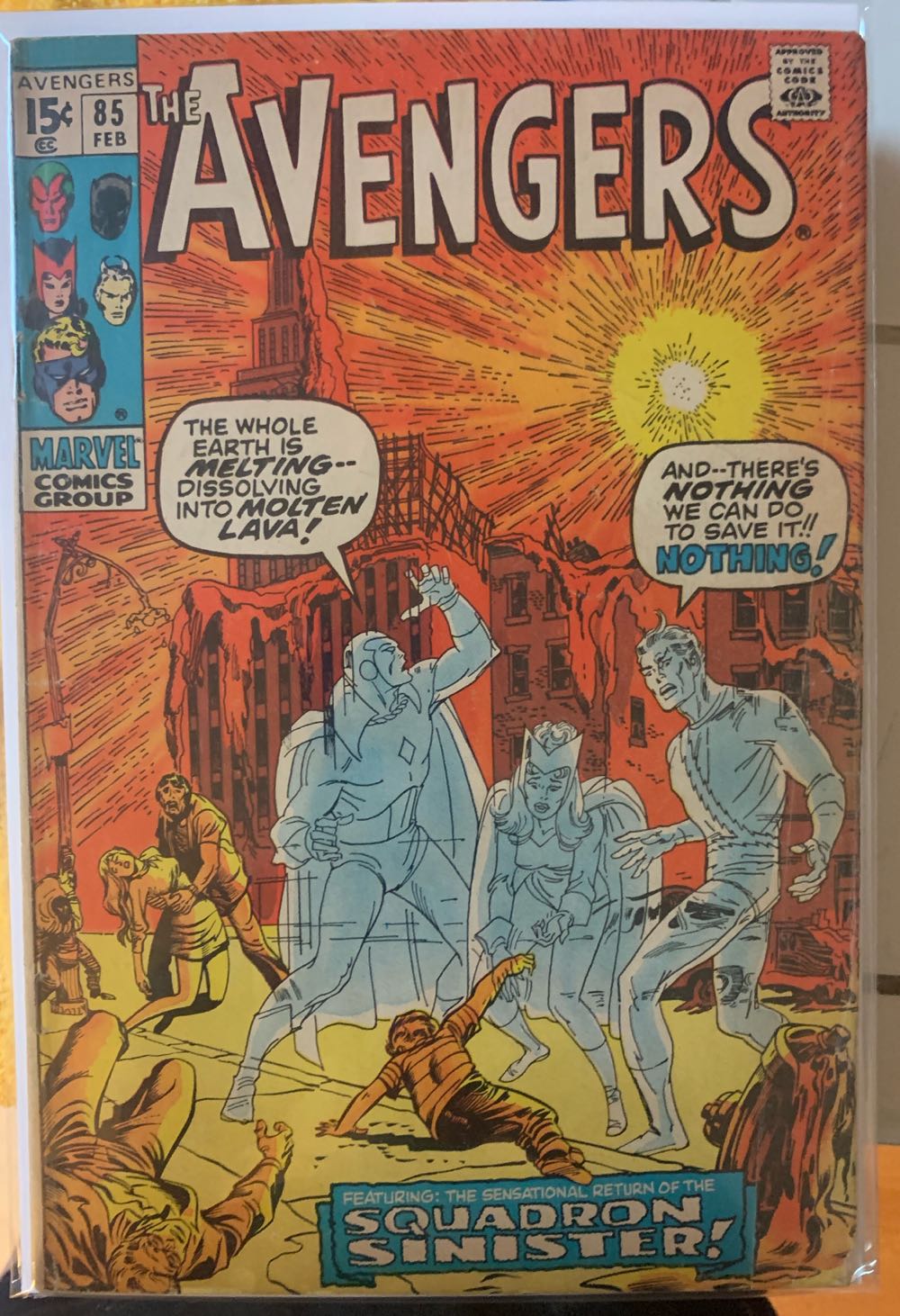 The Avengers - Marvel Comics Group (85 - Feb 1971) comic book collectible - Main Image 3