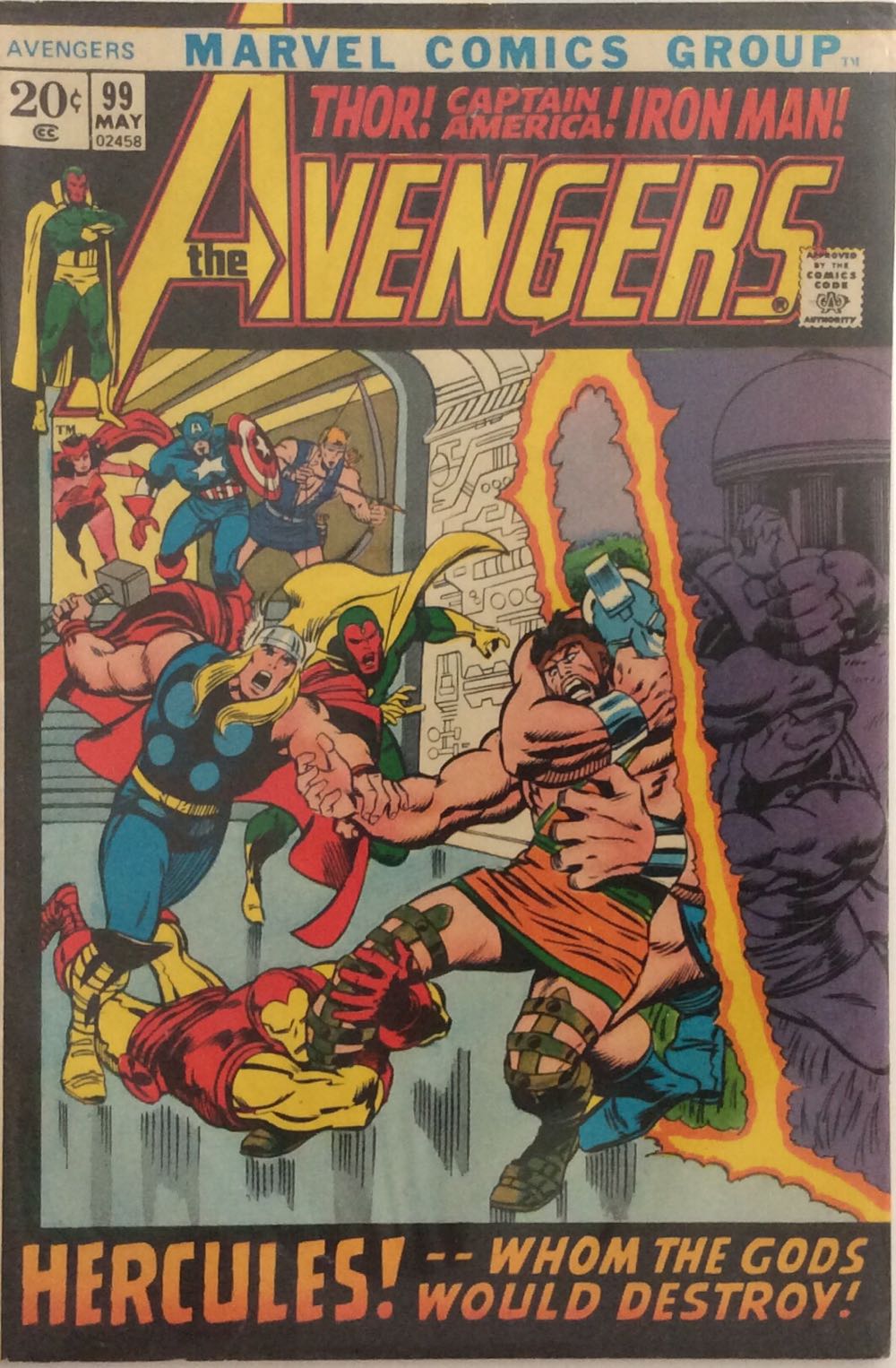The Avengers - Marvel Comcs (99 - 05/1972) comic book collectible - Main Image 2