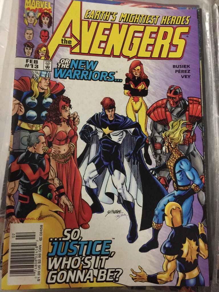 The Avengers  comic book collectible [Barcode 074808024582] - Main Image 1