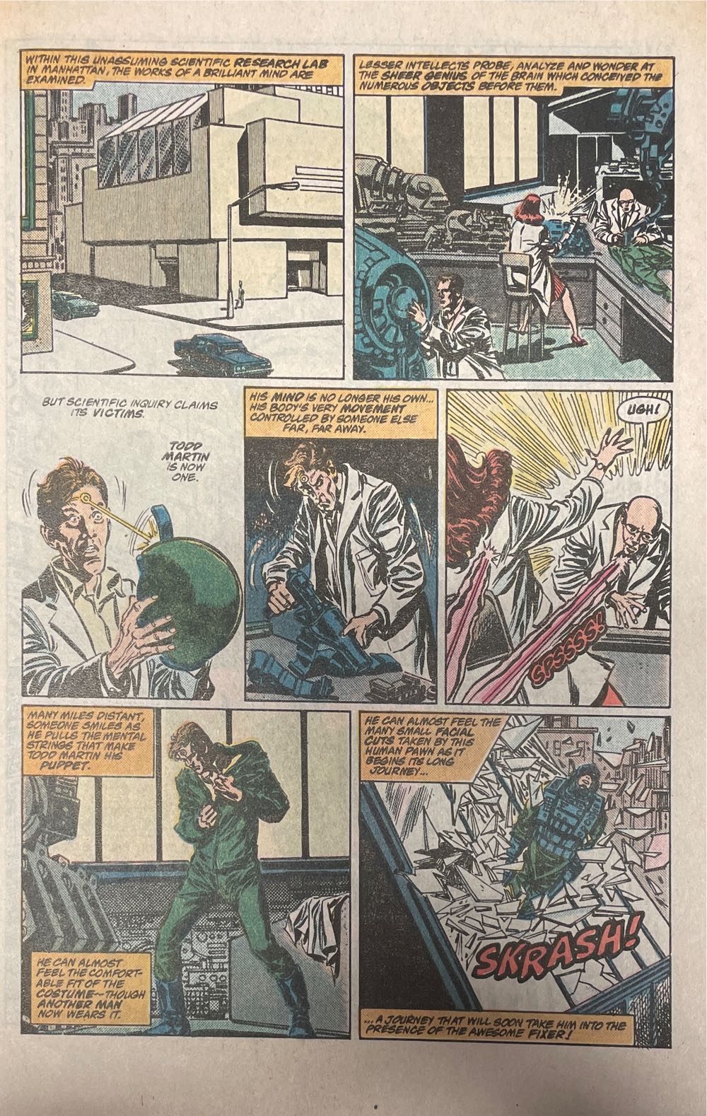 The Avengers - A Marvel Magazine (286 - Dec 1987) comic book collectible - Main Image 2