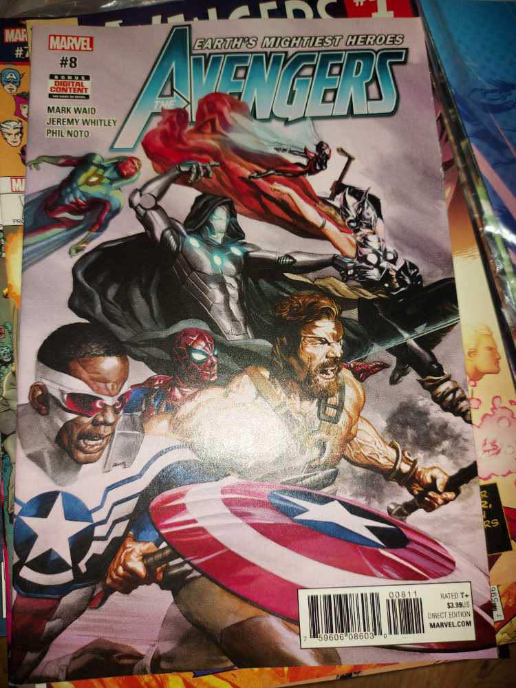 The Avengers - Marvel Comics (1.1 - Jan 2017) comic book collectible [Barcode 75960608537800111] - Main Image 3