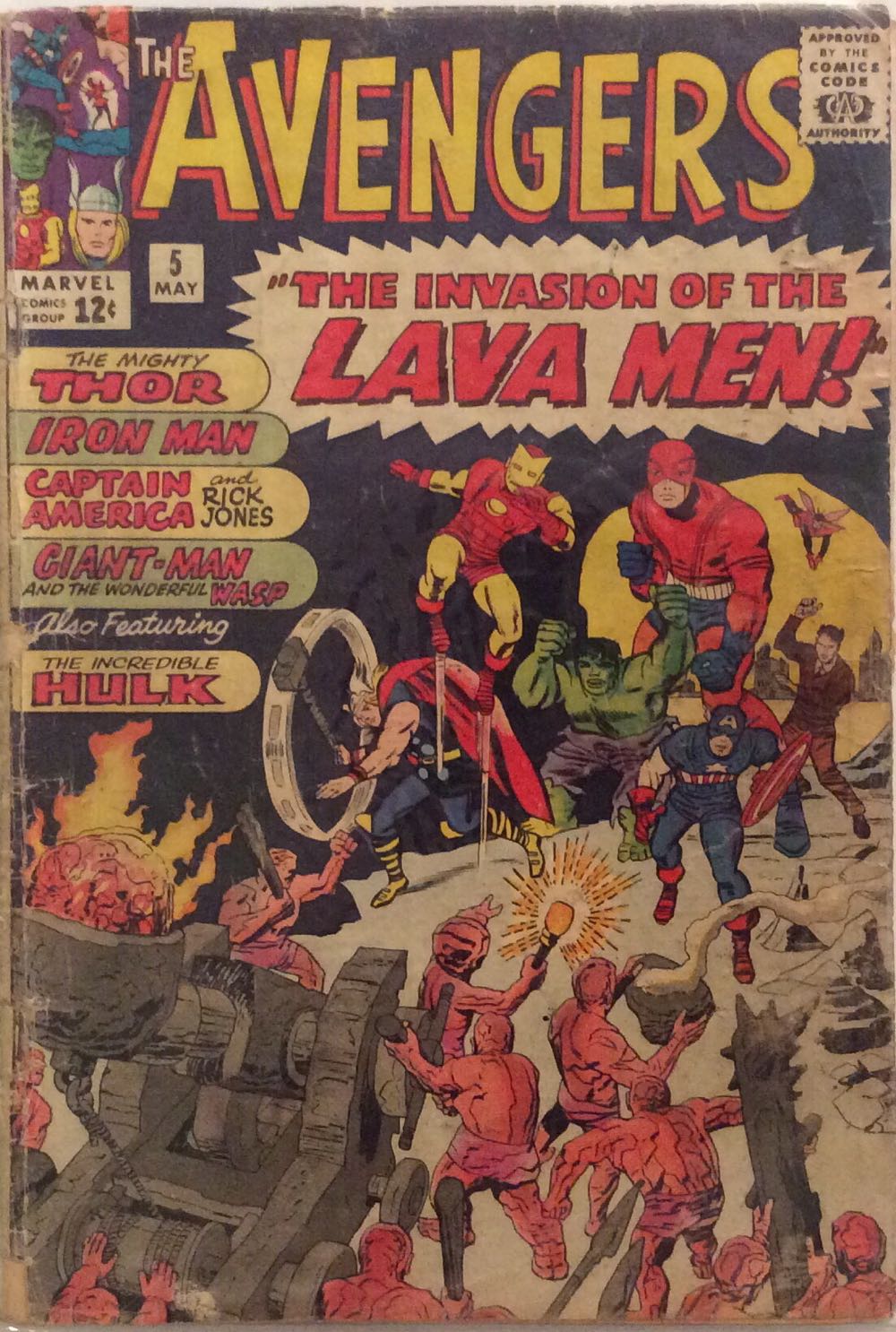 The Avengers - Marvel Comics (5 - May 1964) comic book collectible - Main Image 2