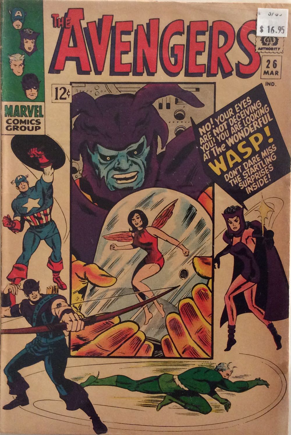Avengers, The - Marvel (26 - Mar 1966) comic book collectible - Main Image 2