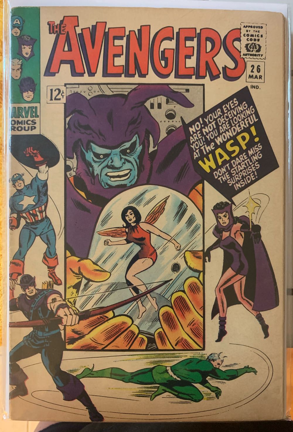 Avengers, The - Marvel (26 - Mar 1966) comic book collectible - Main Image 3