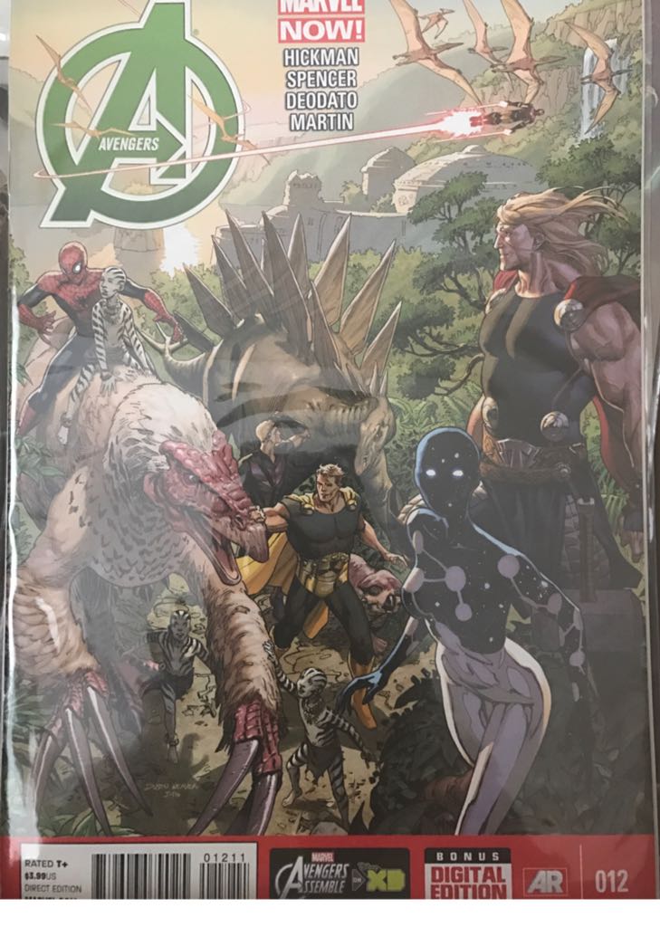Avengers (Vol. 5) - Marvel (12 - 07/2013) comic book collectible [Barcode 75960607902501211] - Main Image 1
