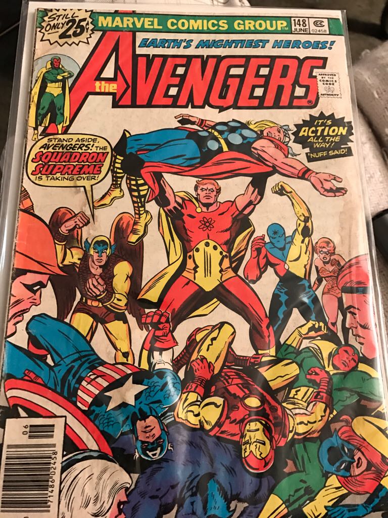 Avengers 148 3C - Marvel (148 - Jun 1976) comic book collectible [Barcode 071486024583] - Main Image 1
