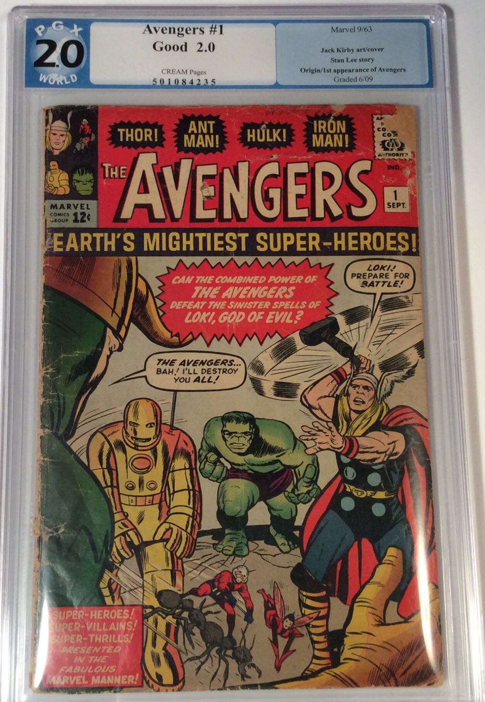 The Avengers - Marvel Comics (1 - Sep 1963) comic book collectible - Main Image 2