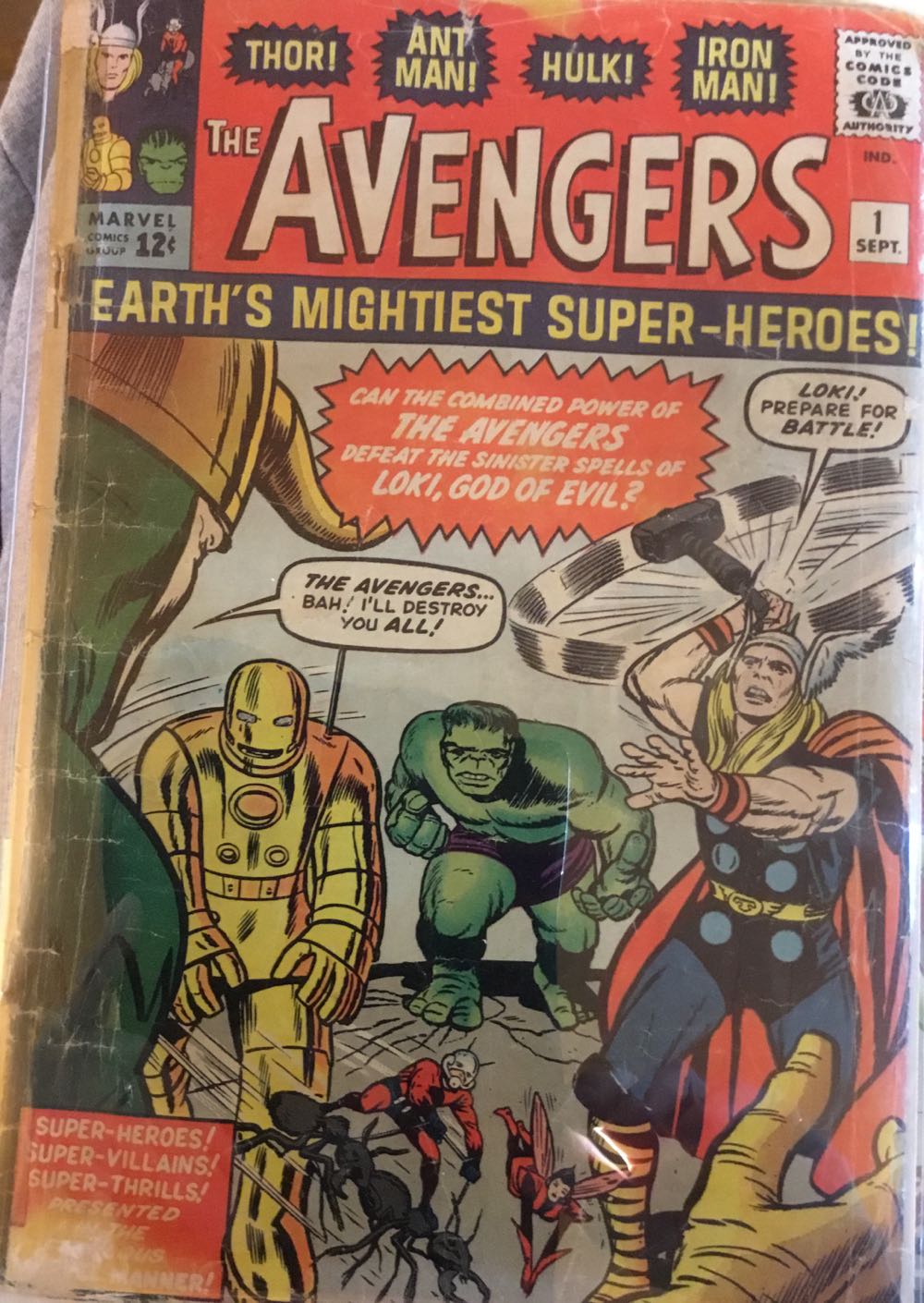 The Avengers - Marvel Comics (1 - Sep 1963) comic book collectible - Main Image 3