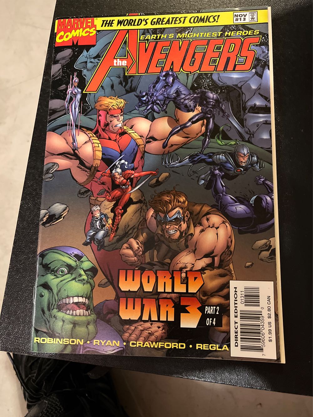 The Avengers - Marvel Comics (13 - Nov 1997) comic book collectible [Barcode 75960604359001311] - Main Image 3