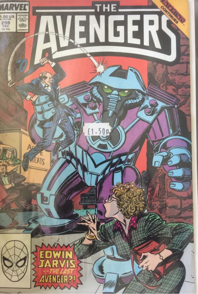 Avengers, The  (298) comic book collectible [Barcode 759606024582] - Main Image 1